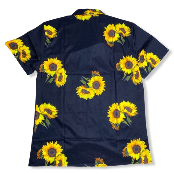 Sunflower Men's Button Down Short Sleeve Large - Picture 2 of 12